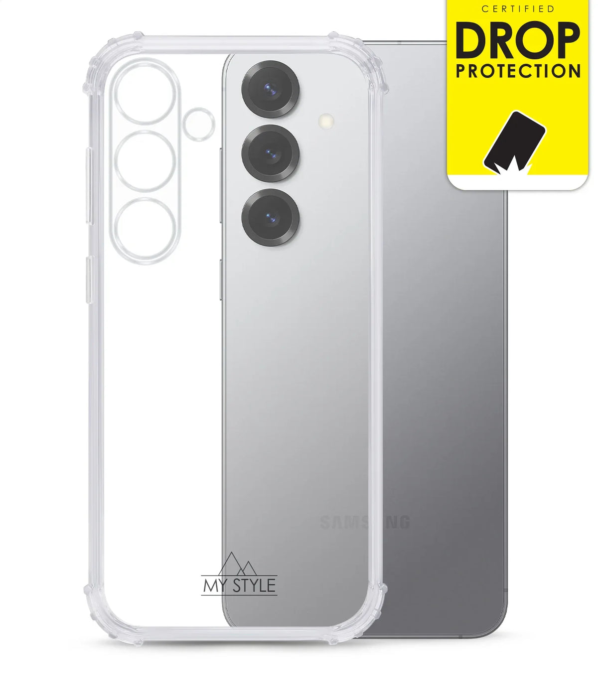 My Style Protective Flex Case For Samsung Galaxy S25+ 5G Clear - Essentify