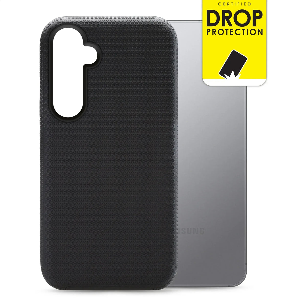 My Style Tough Case For Samsung Galaxy S24 5G/S25 5G Black - Essentify