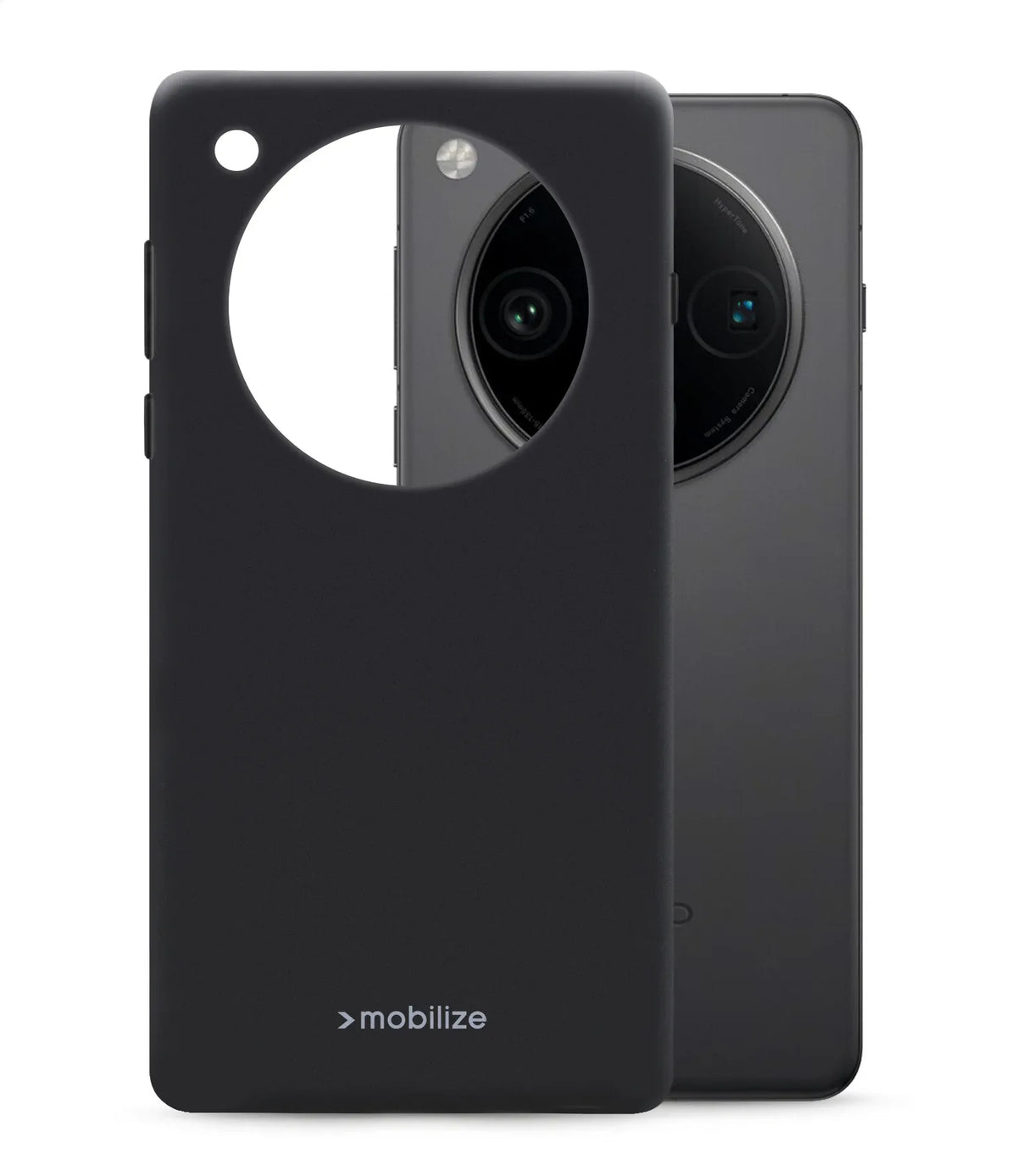 Mobilize Rubber Gelly Case Oppo Find X8 Pro Matt Black - Essentify