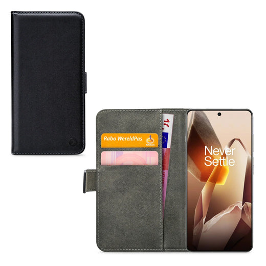 Mobilize Classic Gelly Wallet Book Case Oneplus 13 Black - Essentify