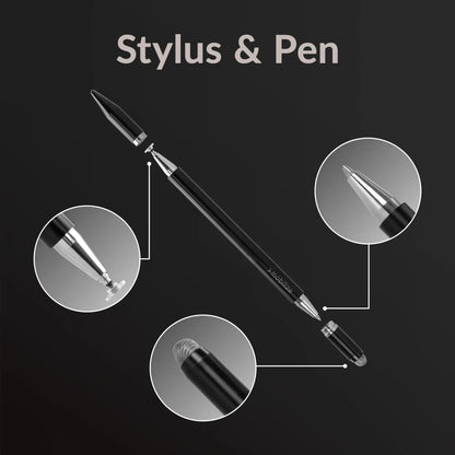 Mobilize High Sensitive 2In1 Capacitive Stylus Pen Black - Essentify