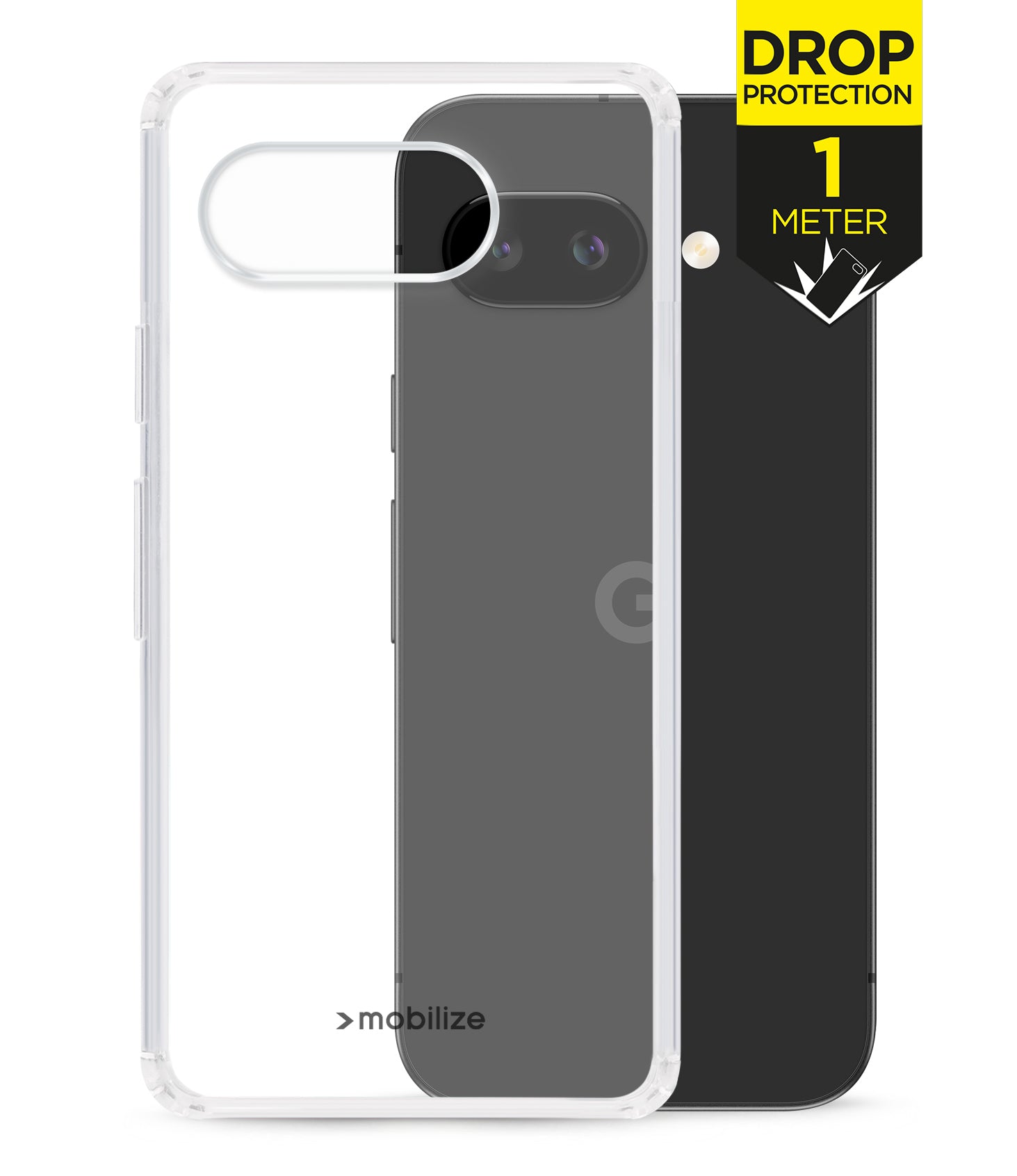 Mobilize Naked Protection Case Google Pixel 9A Clear