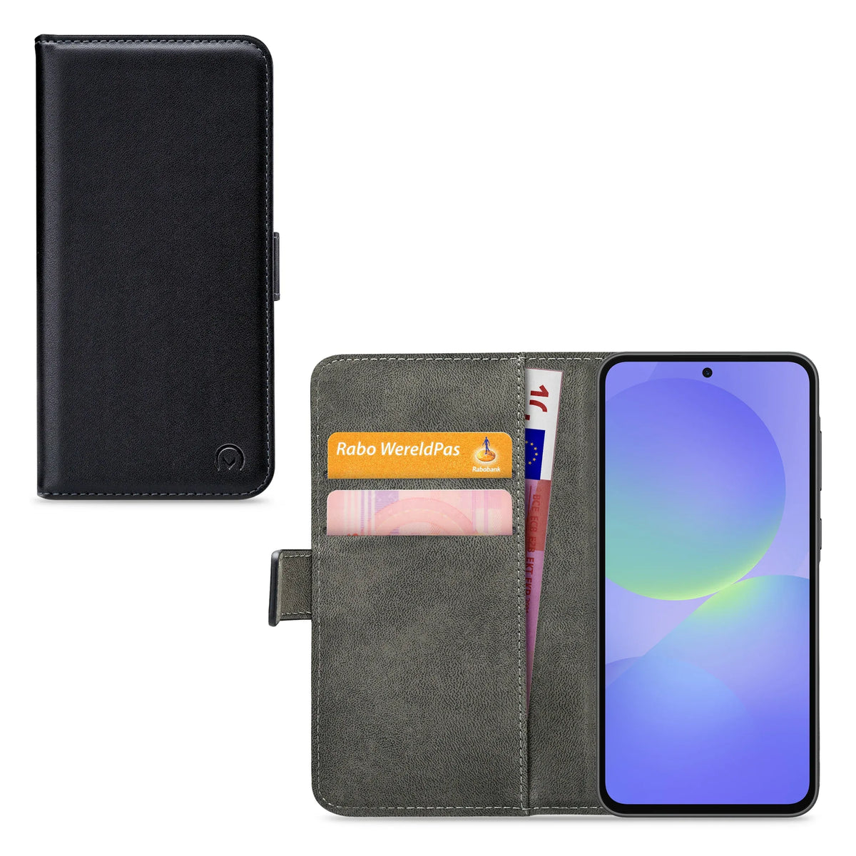 Mobilize Classic Gelly Wallet Book Case Samsung Galaxy A36 5G/A56 5G Black - Essentify