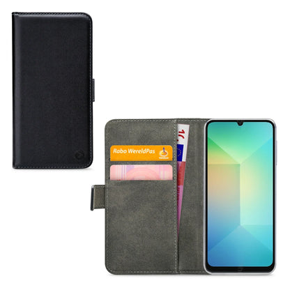Mobilize Classic Gelly Wallet Book Case Samsung Galaxy A06 4G Black - Essentify