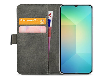 Mobilize Classic Gelly Wallet Book Case Samsung Galaxy A06 4G Black - Essentify
