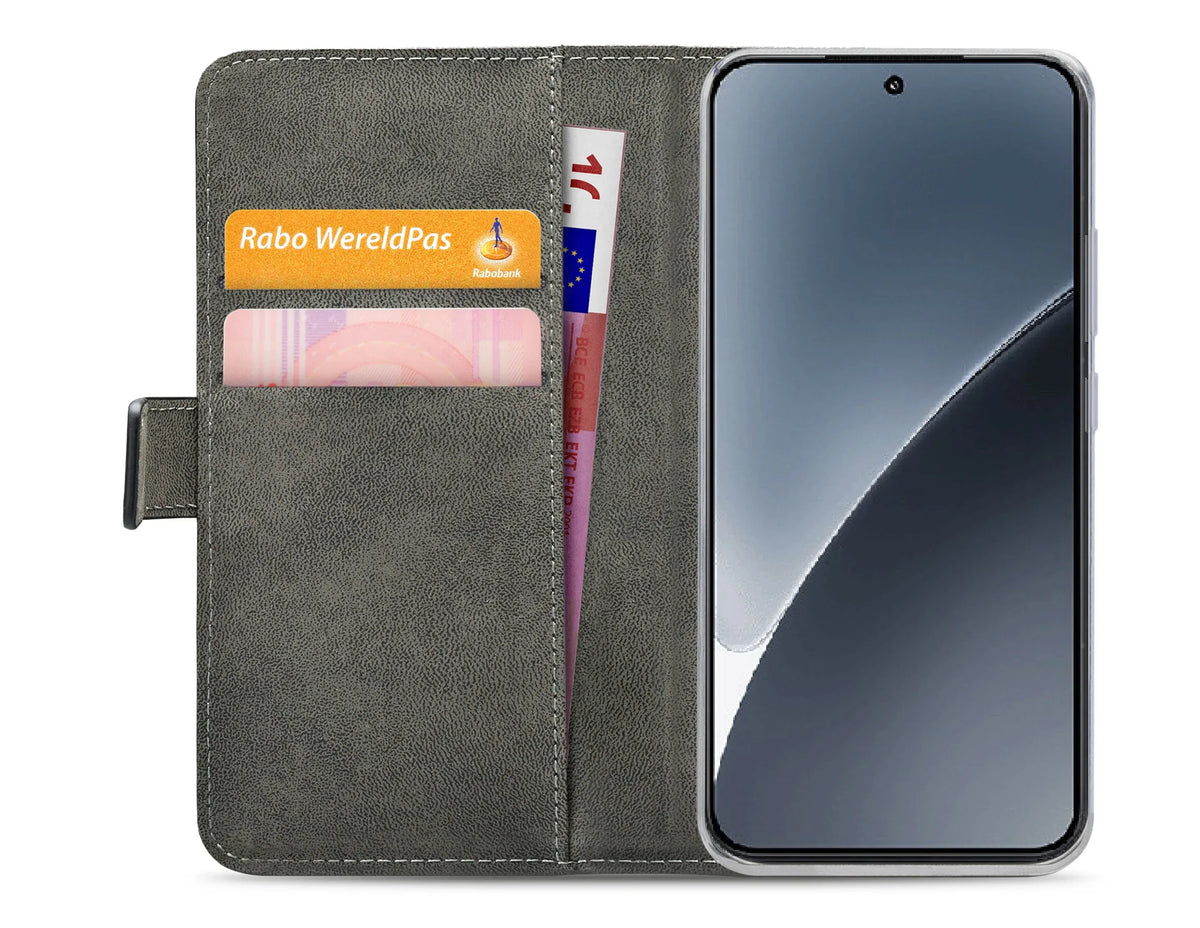 Mobilize Classic Gelly Wallet Book Case Xiaomi 15 Black - Essentify