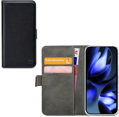 Mobilize Classic Gelly Wallet Book Case Google Pixel 9A Black - Essentify