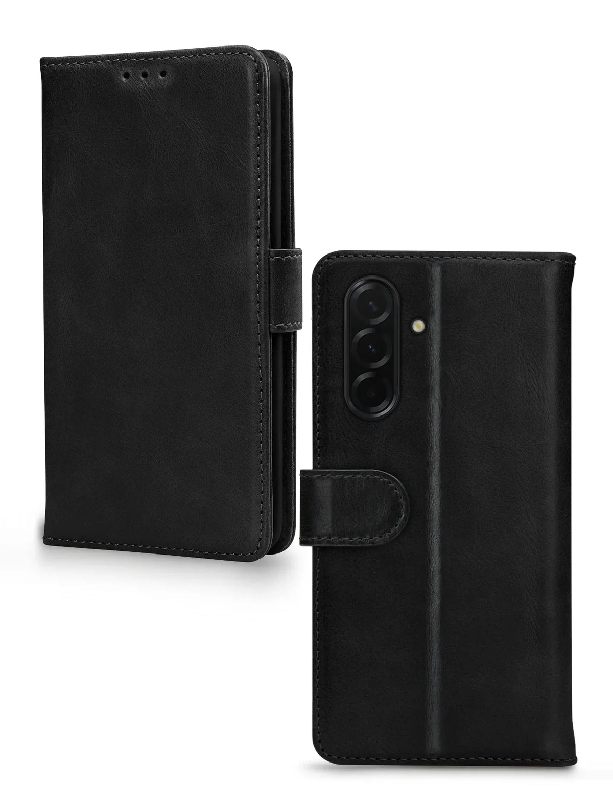 Mobilize Leather Wallet Samsung Galaxy A36 5G/A56 5G Black - Essentify