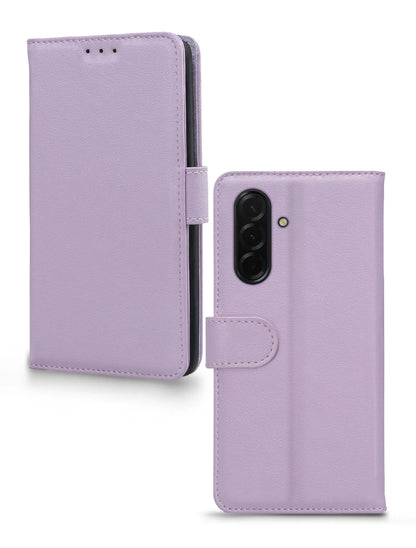 Mobilize Premium Gelly Wallet Book Case Samsung Galaxy A36 5G/A56 5G Purple - Essentify