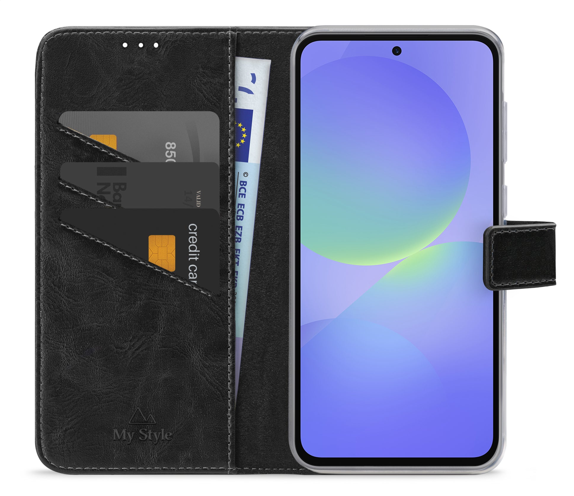 My Style Flex Wallet For Samsung Galaxy A36 5G/A56 5G Black
