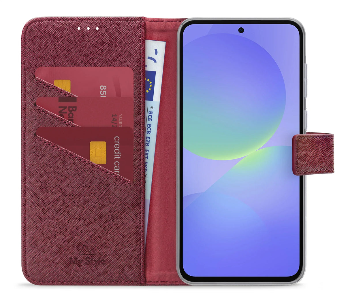 My Style Flex Wallet For Samsung Galaxy A36 5G/A56 5G Bordeaux - Essentify