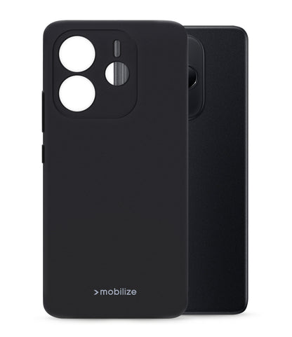 Mobilize Rubber Gelly Case Xiaomi Redmi Note 14 5G Matt Black
