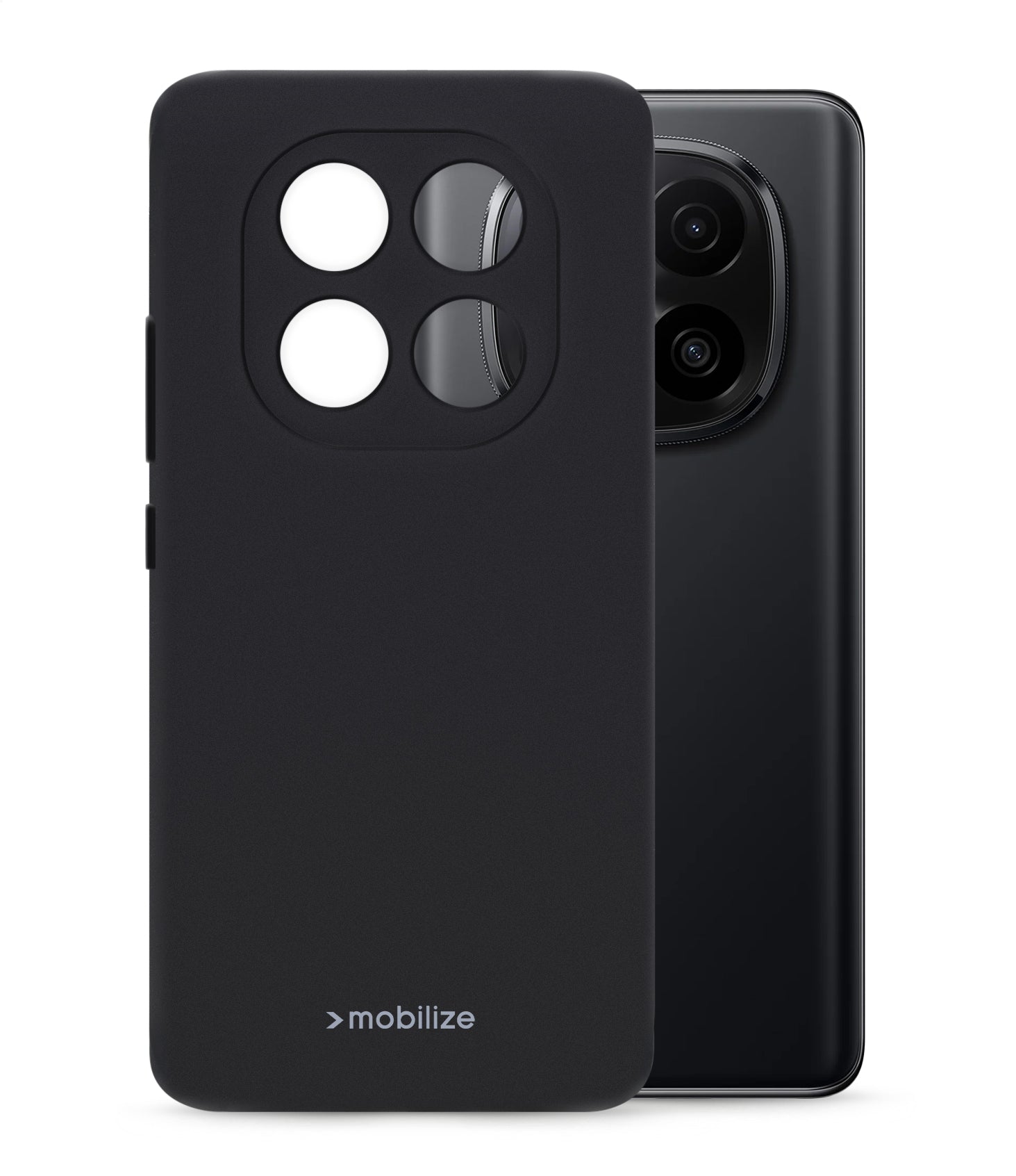 Mobilize Rubber Gelly Case Xiaomi Redmi Note 14 Pro+ 5G Matt Black