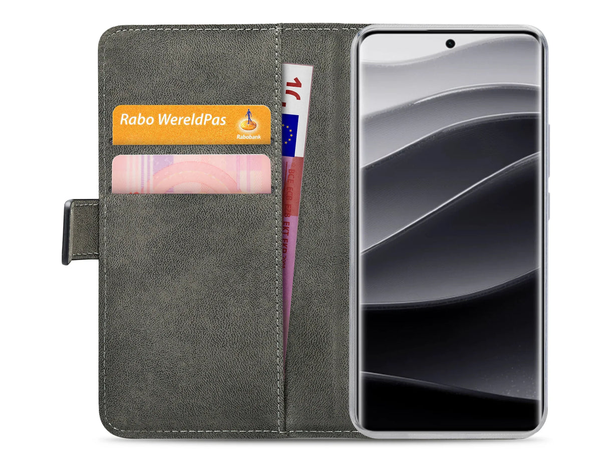 Mobilize Classic Gelly Wallet Book Case Xiaomi Redmi Note 14 Pro 5G Black - Essentify