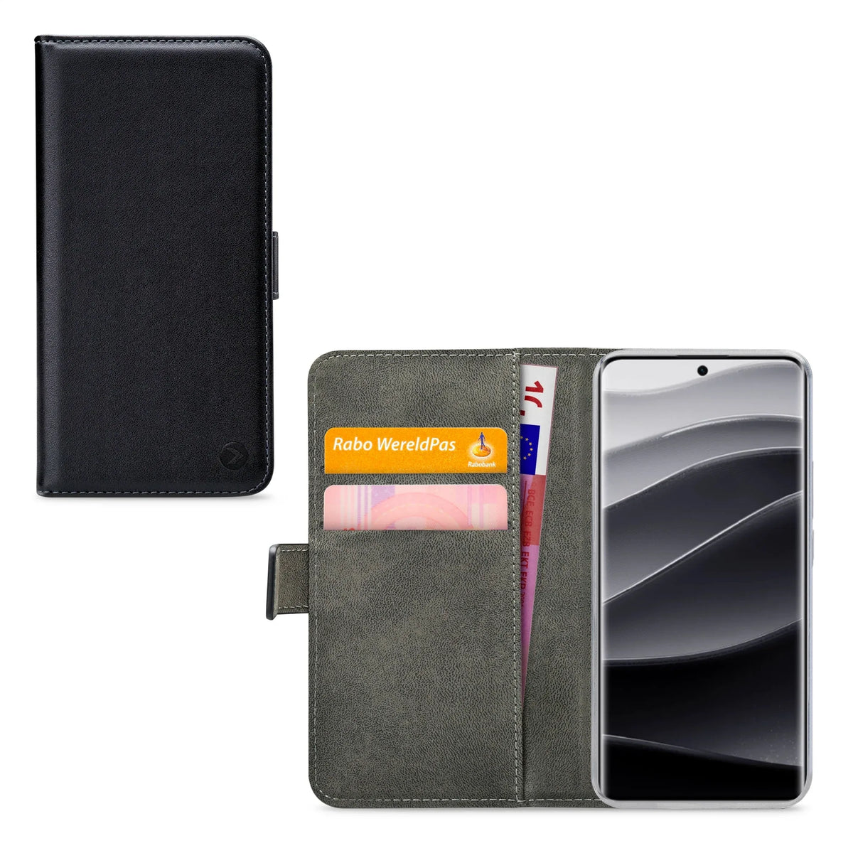 Mobilize Classic Gelly Wallet Book Case Xiaomi Redmi Note 14 Pro+ 5G Black - Essentify