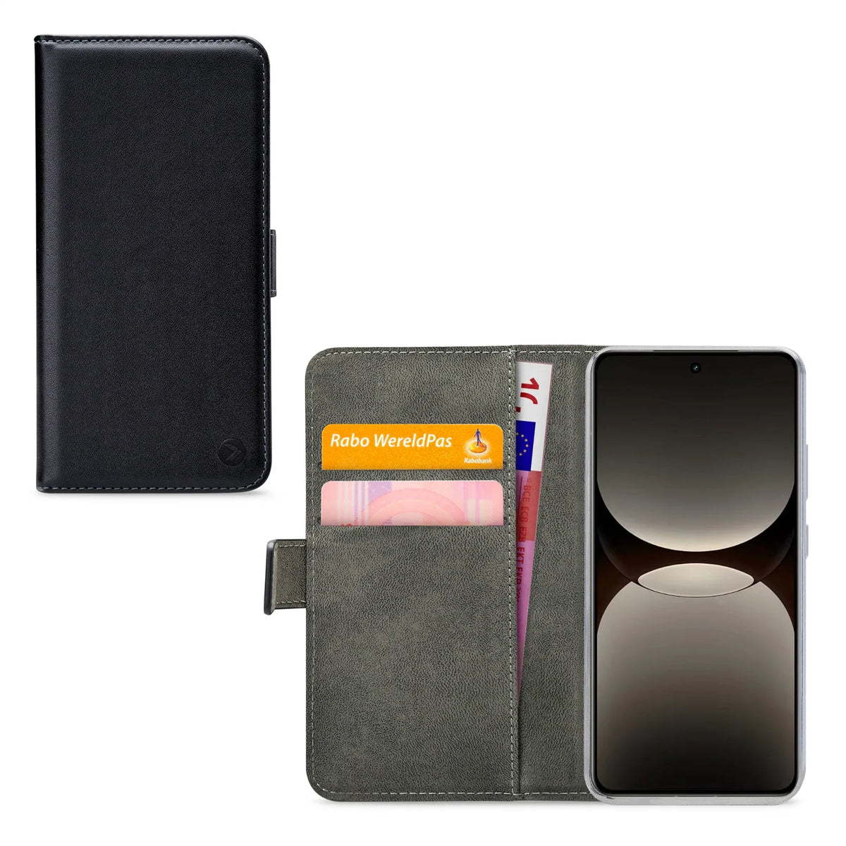 Mobilize Classic Gelly Wallet Book Case Realme Gt 7 Pro Black - Essentify