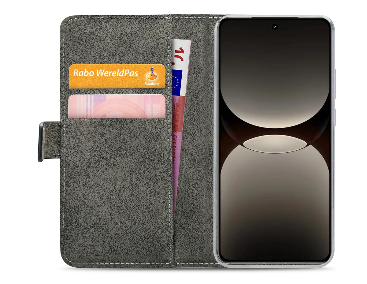 Mobilize Classic Gelly Wallet Book Case Realme Gt 7 Pro Black - Essentify