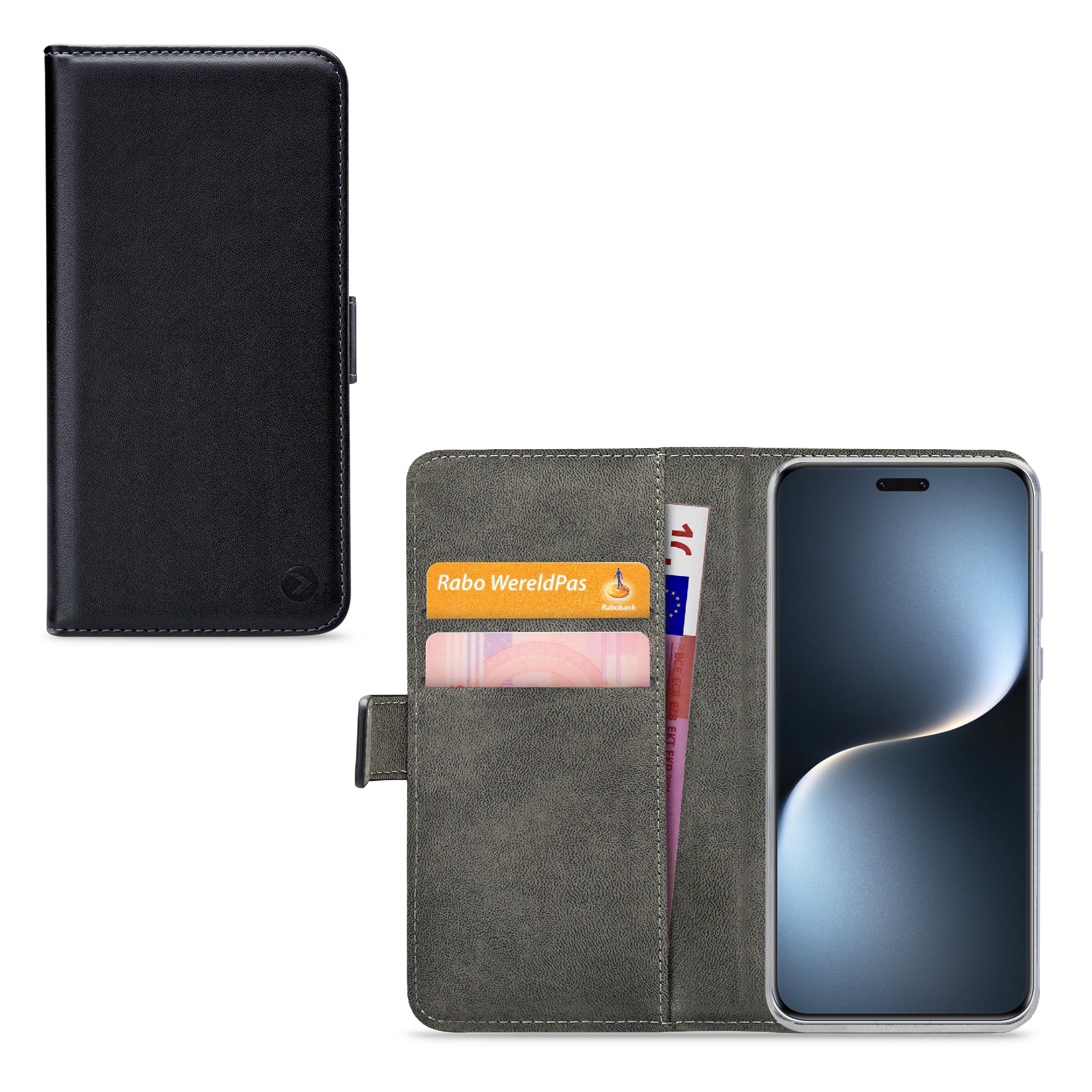 Mobilize Classic Gelly Wallet Book Case Honor Magic7 Pro Black