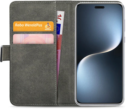 Mobilize Classic Gelly Wallet Book Case Honor Magic7 Pro Black - Essentify
