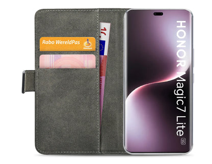 Mobilize Classic Gelly Wallet Book Case Honor Magic7 Lite Black - Essentify
