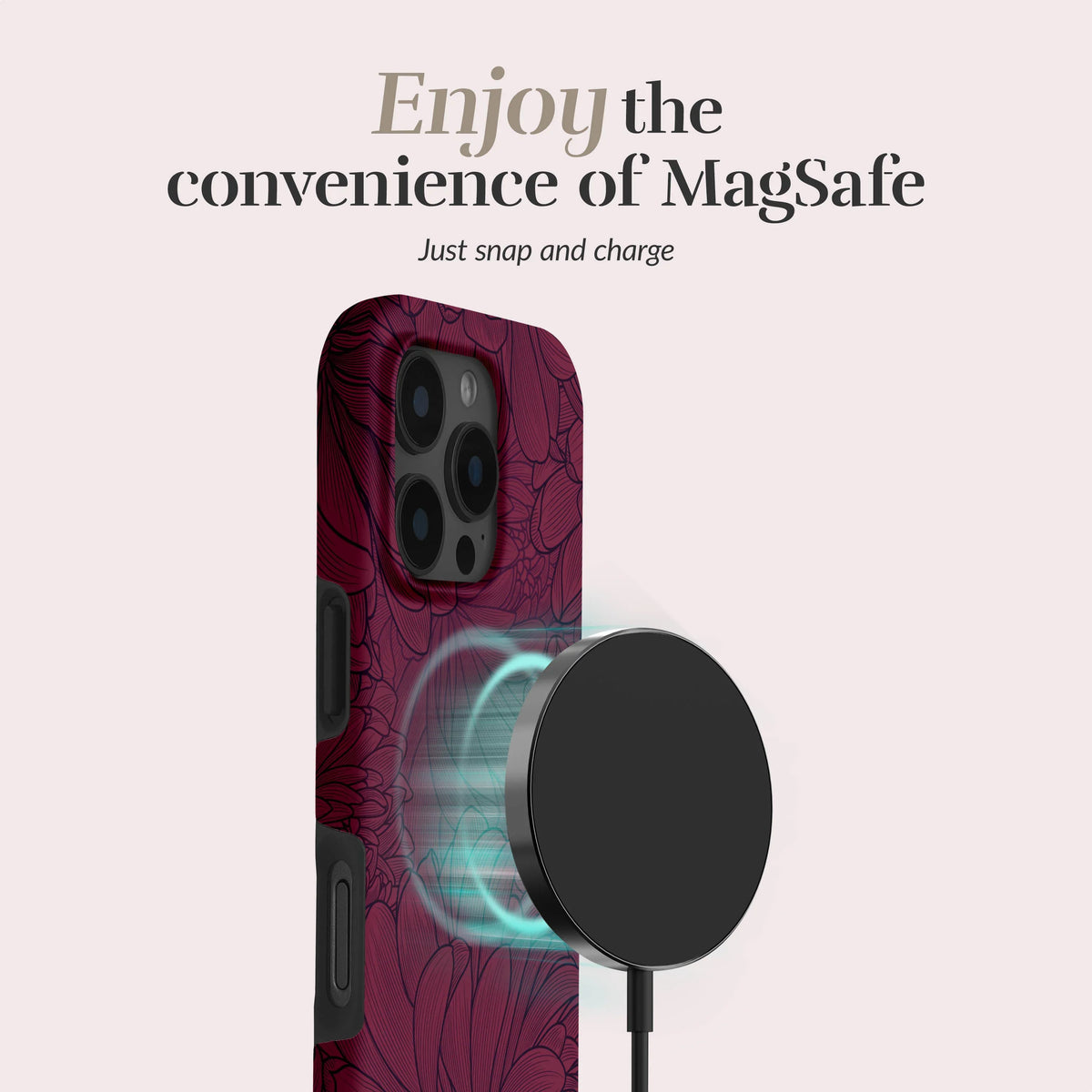 Mio By Mobilize Mio Berry Blooms Magsafe Compatible For Iphone 7/8/Se (2020/2022) - Essentify