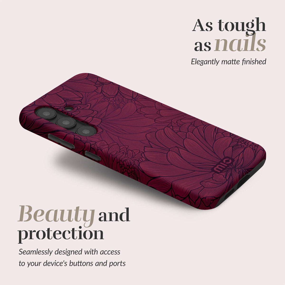 Mio By Mobilize Mio Berry Blooms Magsafe Compatible For Samsung A35 5G - Essentify