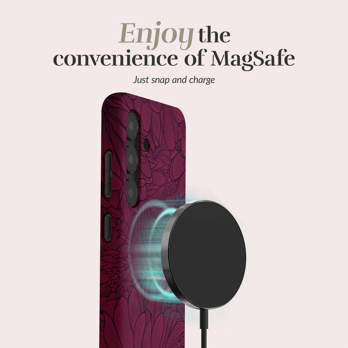 Mio By Mobilize Mio Berry Blooms Magsafe Compatible For Samsung A35 5G - Essentify