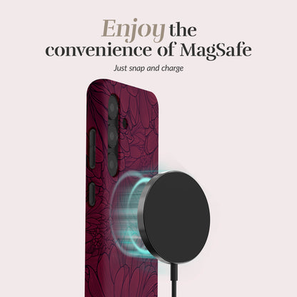 Mio By Mobilize Mio Berry Blooms Magsafe Compatible For Samsung S24 5G/S25 5G
