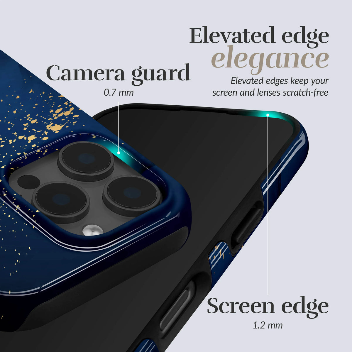 Mio By Mobilize Mio Midnight Sparkle Magsafe Compatible For Iphone 7/8/Se (2020/2022) - Essentify
