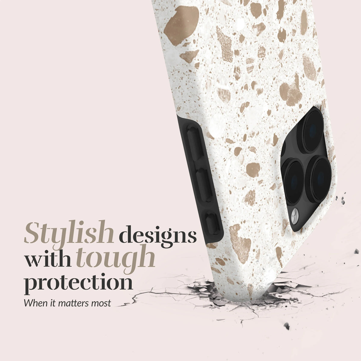 Mio By Mobilize Mio Soft Terrazzo Magsafe Compatible For Iphone 16 Pro Max - Essentify