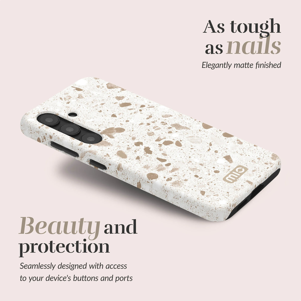 Mio By Mobilize Mio Soft Terrazzo Magsafe Compatible For Samsung S24 5G/S25 5G - Essentify