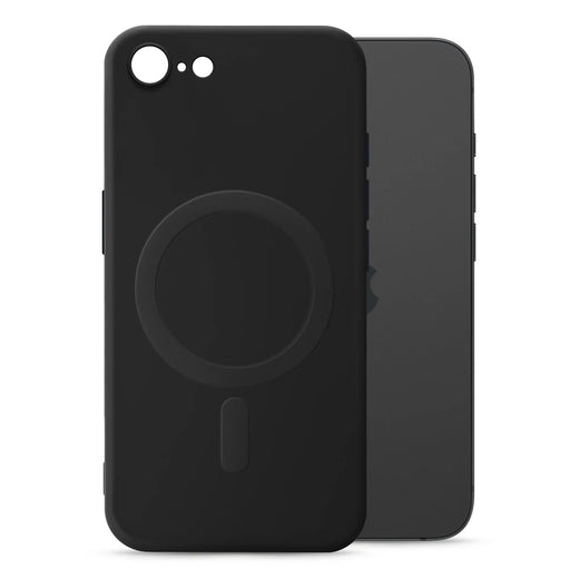My Style Protective Flex Magsafe Compatible Case For Apple Iphone 7/8/Se (2020/2022) Black - Essentify