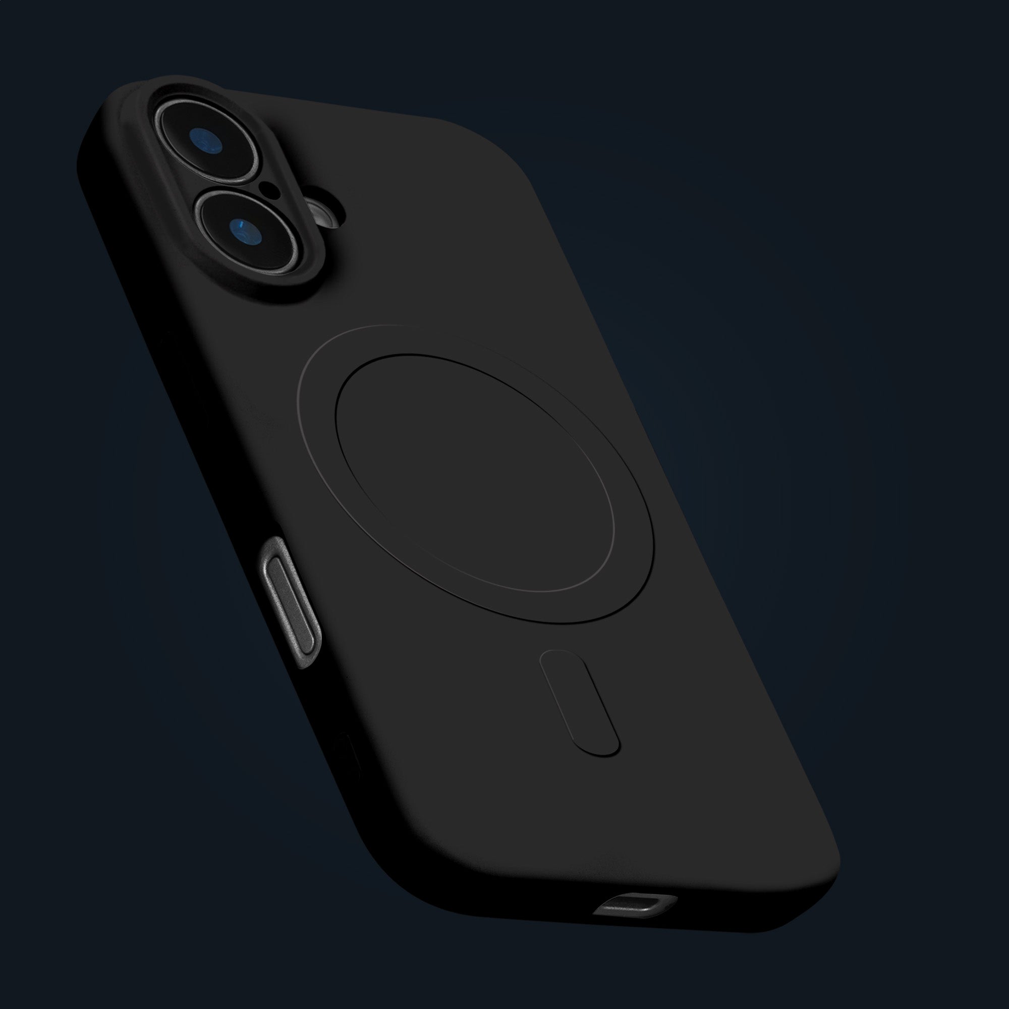 My Style Protective Flex Magsafe Compatible Case For Apple Iphone 16 Pro Max Black