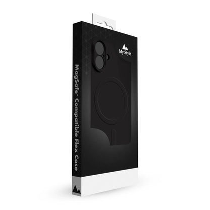 My Style Protective Flex Magsafe Compatible Case For Samsung Galaxy S25 Ultra 5G Black - Essentify