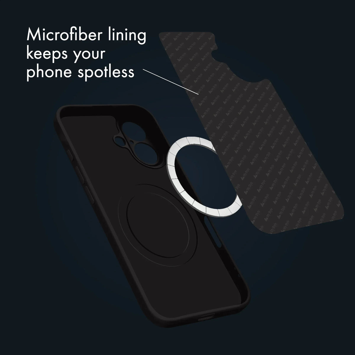 My Style Protective Flex Magsafe Compatible Case For Samsung Galaxy S25 Ultra 5G Black - Essentify