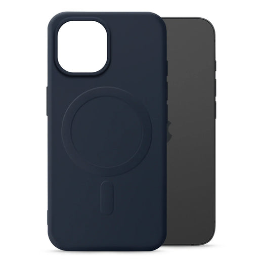 My Style Protective Flex Magsafe Compatible Case For Apple Iphone 13/14/15 Midnight Blue - Essentify