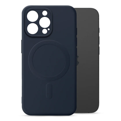 My Style Protective Flex Magsafe Compatible Case For Apple Iphone 15 Pro Midnight Blue - Essentify