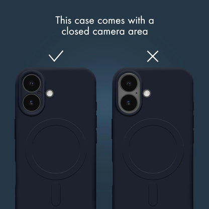 My Style Protective Flex Magsafe Compatible Case For Apple Iphone 16 Plus Midnight Blue - Essentify