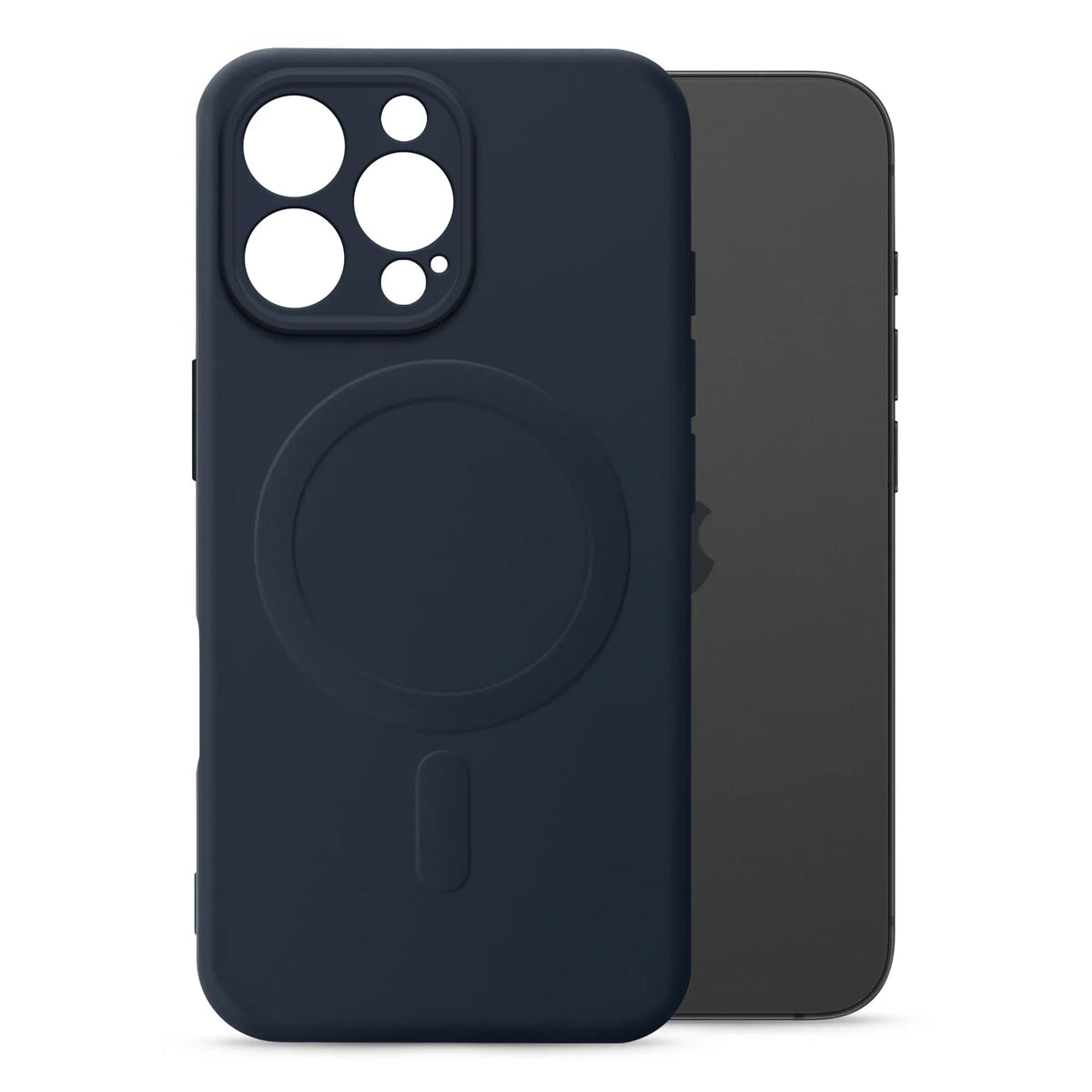 My Style Protective Flex Magsafe Compatible Case For Apple Iphone 16 Pro Midnight Blue - Essentify
