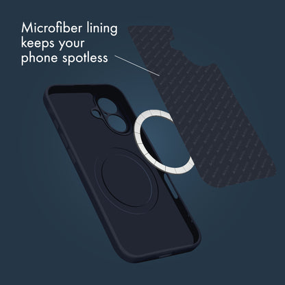 My Style Protective Flex Magsafe Compatible Case For Apple Iphone 16 Pro Max Midnight Blue