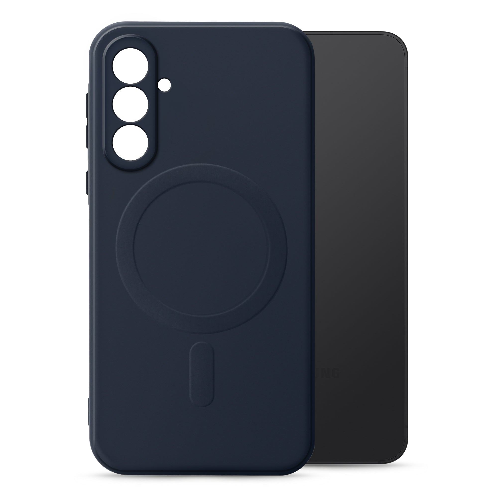 My Style Protective Flex Magsafe Compatible Case For Samsung Galaxy A36 5G/A56 5G Midnight Blue