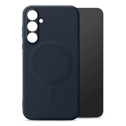 My Style Protective Flex Magsafe Compatible Case For Samsung Galaxy S25 5G Midnight Blue - Essentify