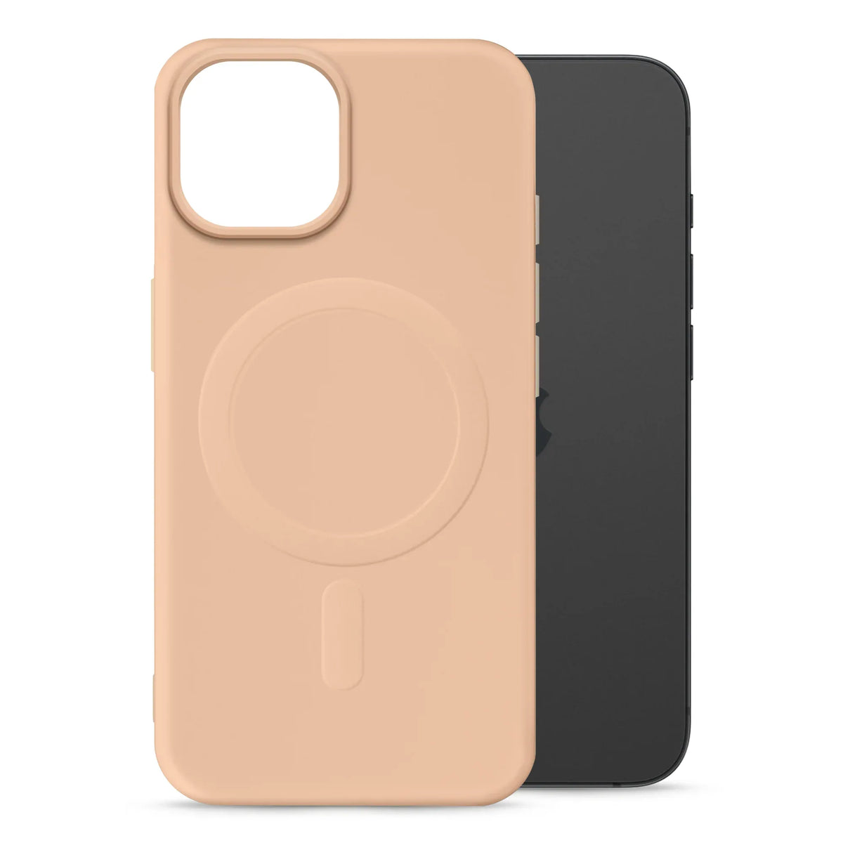 My Style Protective Flex Magsafe Compatible Case For Apple Iphone 13/14/15 Soft Pink - Essentify