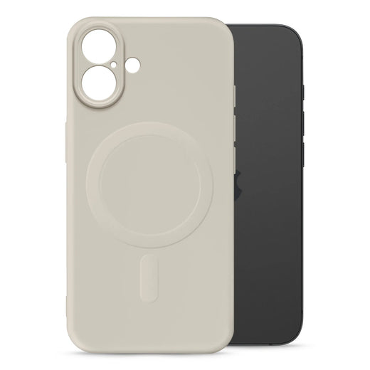 My Style Protective Flex Magsafe Compatible Case For Apple Iphone 16 Plus Antique White - Essentify