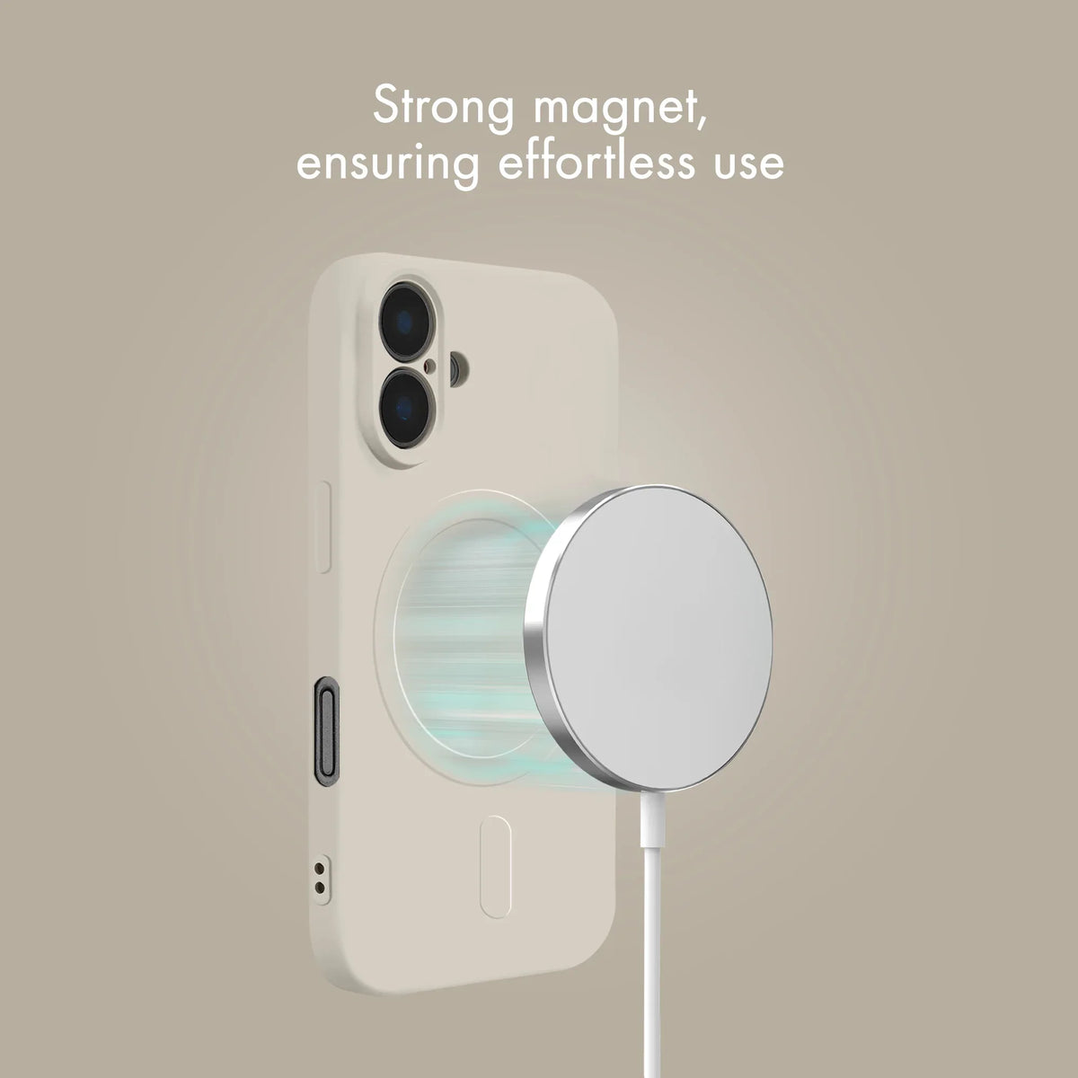 My Style Protective Flex Magsafe Compatible Case For Samsung Galaxy A16 4G/5G Antique White - Essentify