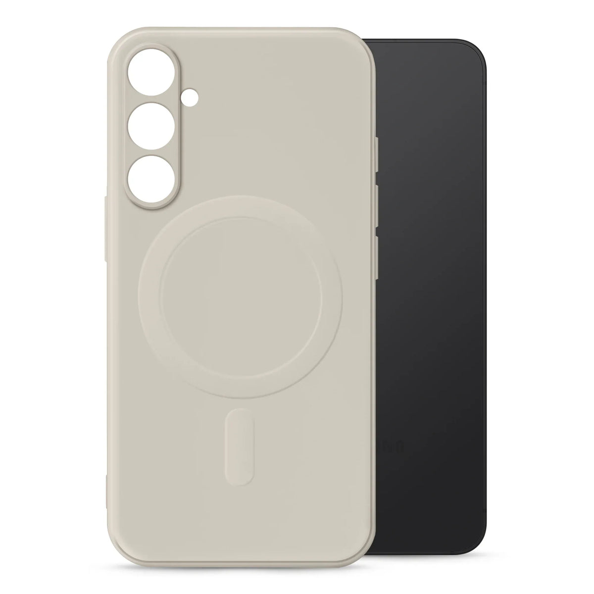My Style Protective Flex Magsafe Compatible Case For Samsung Galaxy A55 5G Antique White - Essentify