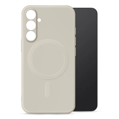 My Style Protective Flex Magsafe Compatible Case For Samsung Galaxy S25 5G Antique White - Essentify