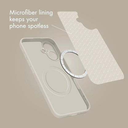 My Style Protective Flex Magsafe Compatible Case For Samsung Galaxy S25+ 5G Antique White - Essentify