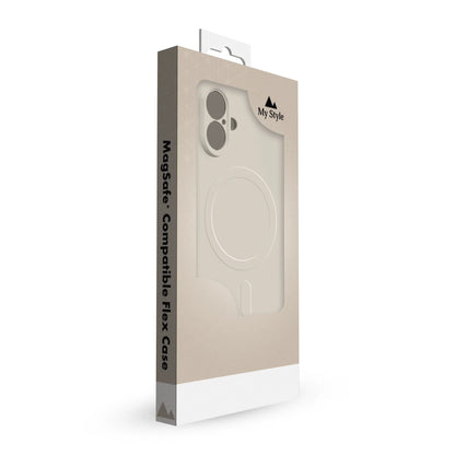 My Style Protective Flex Magsafe Compatible Case For Samsung Galaxy S25 Ultra 5G Antique White - Essentify