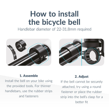 Beeep Betag Find My Tracker Black & Bicycle Bell